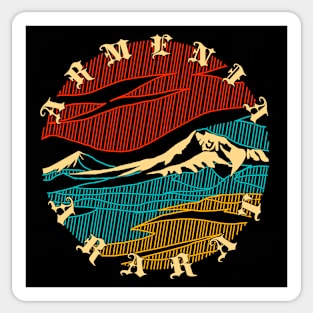 Armenia-Ararat Vintage Sticker